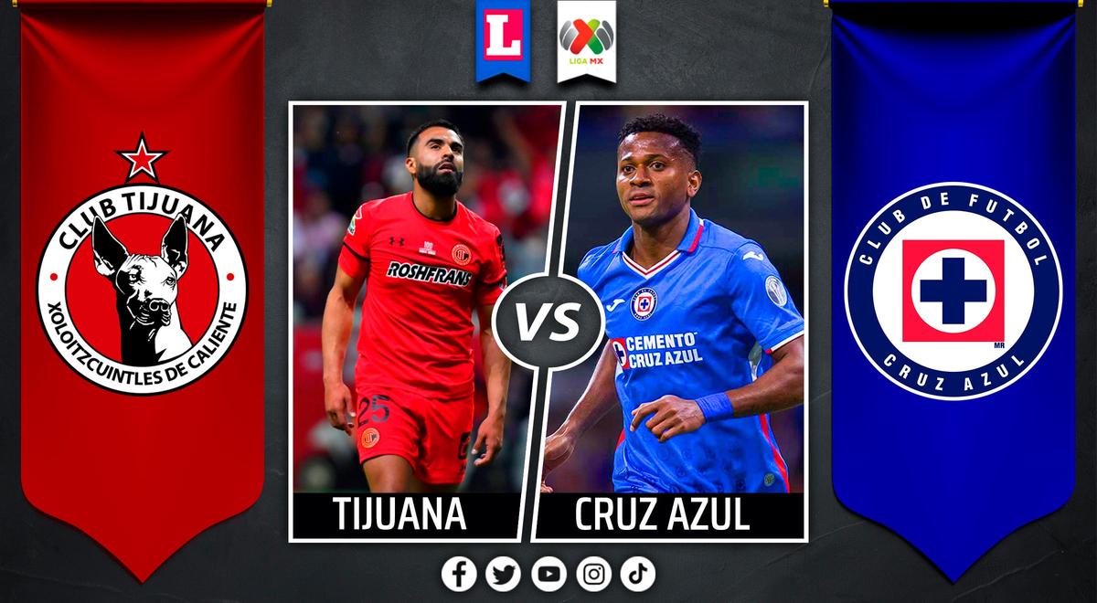 Ver partido Tijuana vs Cruz Azul EN VIVO ONLINE por Liga MX 2023 vía ...