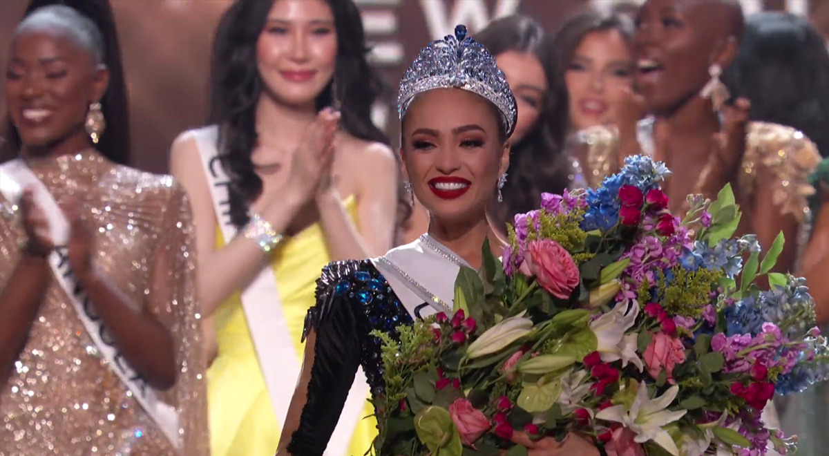 Final Miss Universo 2022: Miss USA, R' Bonney Gabriel, gana el certamen