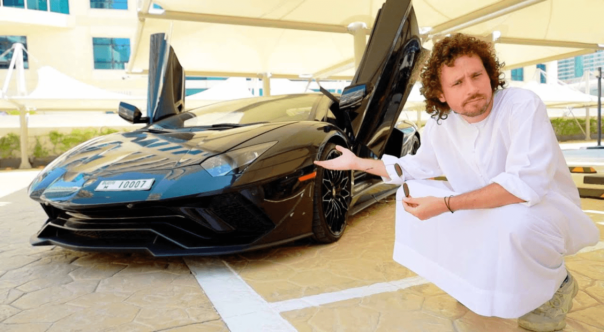 Luisito Comunica pagó 20 mil dólares en daños por cruzar un bache en un  Lamborghini rentado