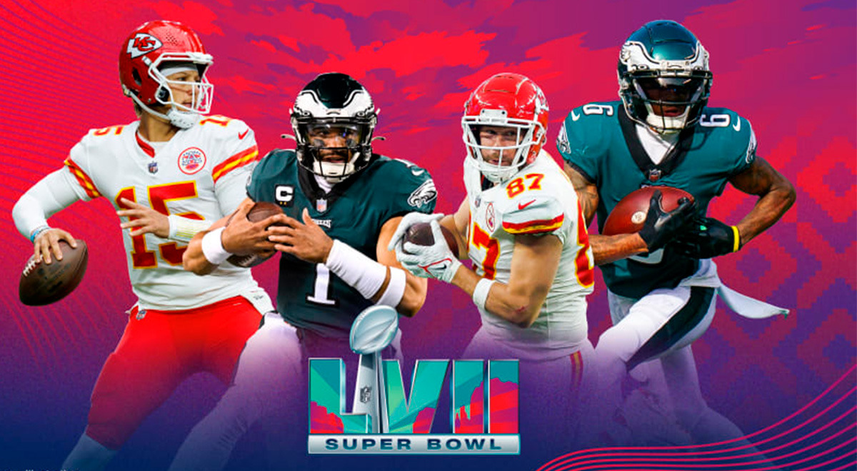 Super Bowl 2023: horarios y canales para ver Philadelphia Eagles vs Kansas  City Chiefs, cuándo juegan la final del fútbol americano, Deportes