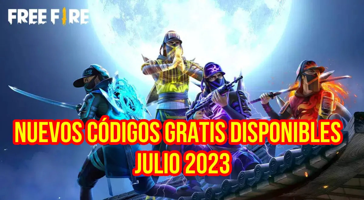 Free Fire: códigos gratis y todas las recompensas para canjear hoy