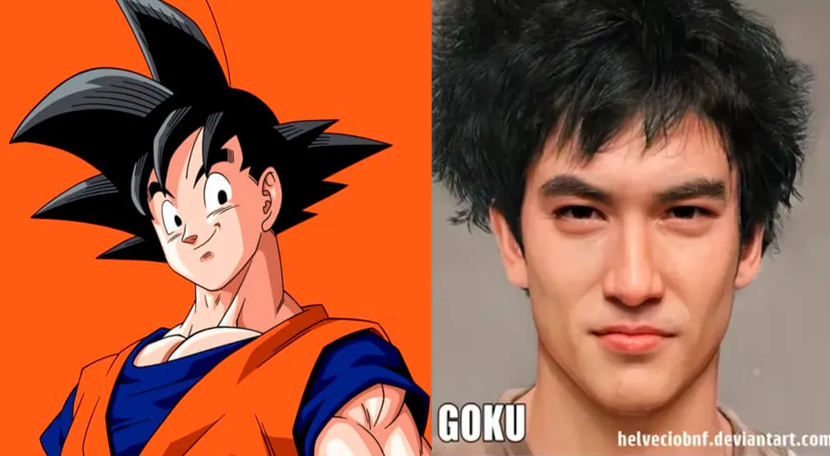 Personajes de 'Dragon Ball Z' en la vida real según IA