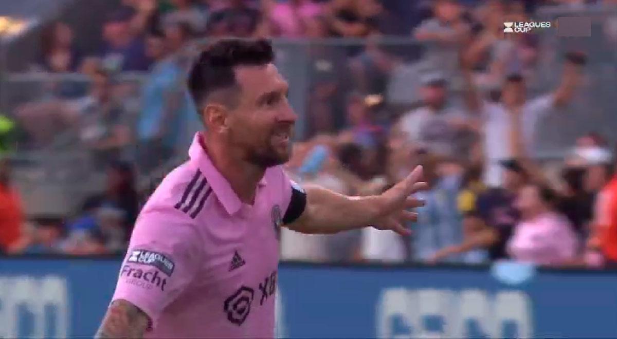 Gol de Messi Inter Miami vs Philadelphia EN VIVO Apple TV GRATIS ...