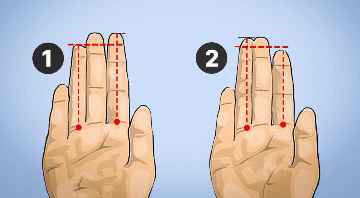 El dedo índice demuestra tu verdadera personalidad: el test visual más ...