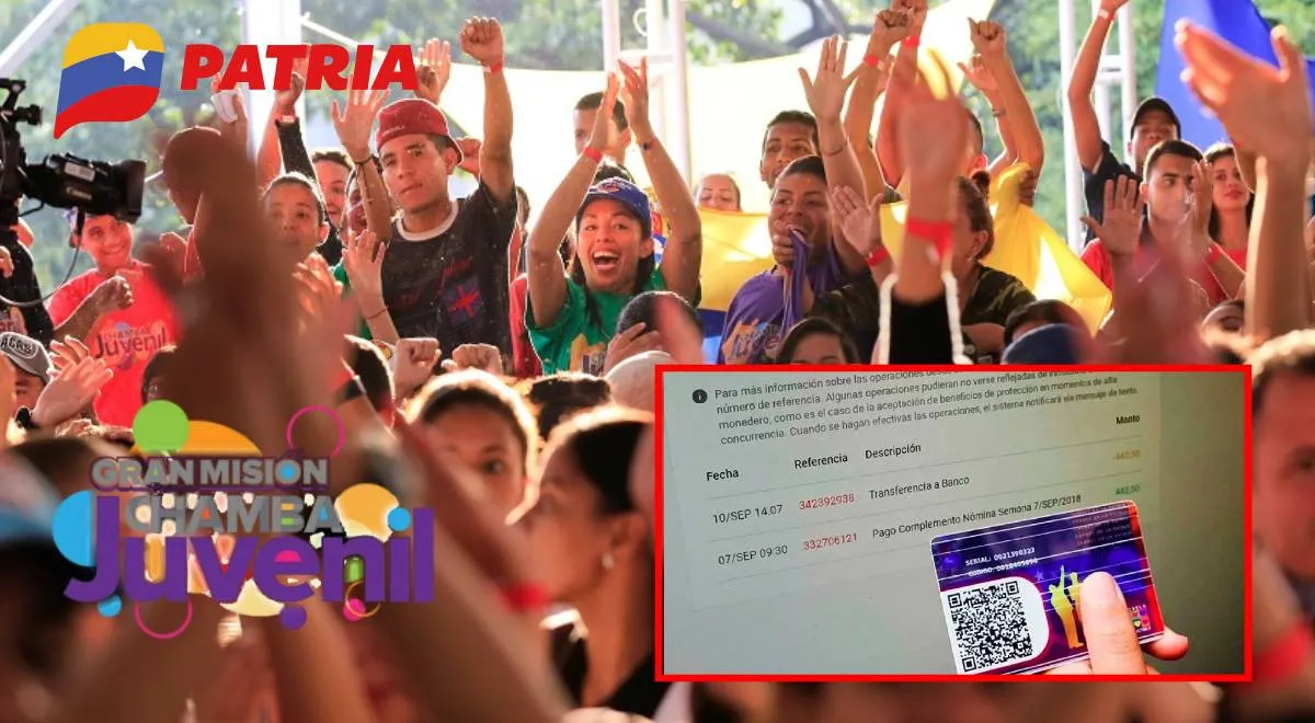Great Mission Samba Juvenil Scholarship, September 2023: How to collect today via Sistema Patria?