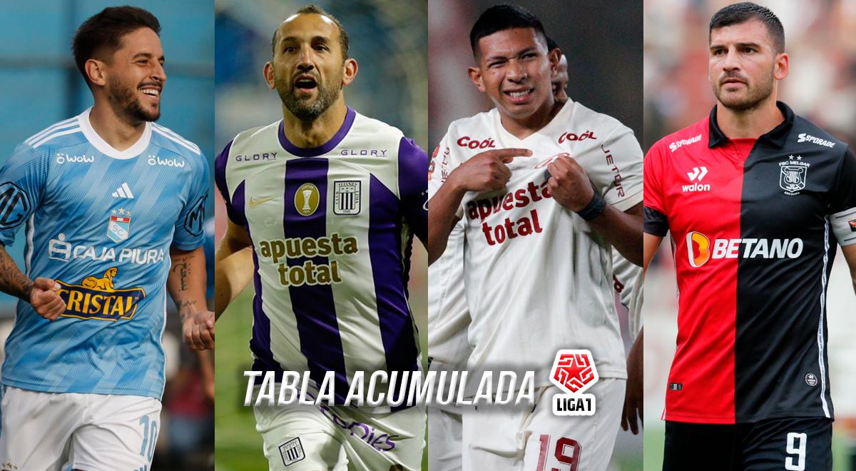 Tabla Acumulada Liga 1 2023 HOY EN VIVO: tabla acumulada de posiciones ...