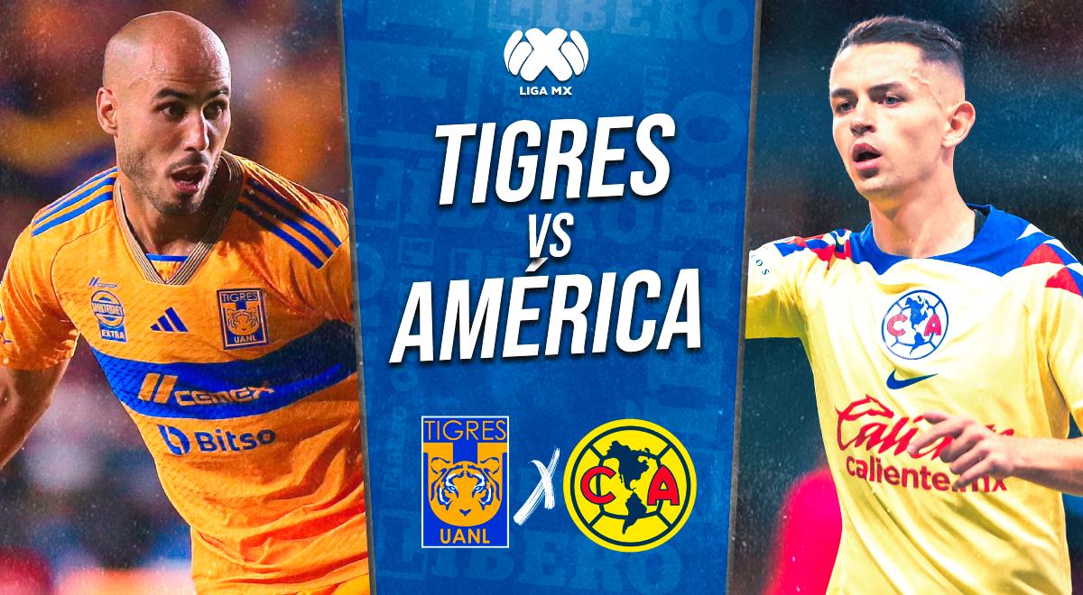 Canal 5 gratis, Tigres vs América EN VIVO por Liga MX vía TUDN y VIX ...