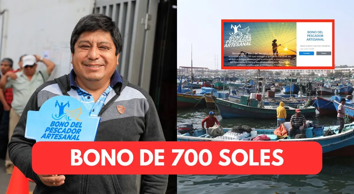 Bonus 700 Soles in Peru: Check New List of Beneficiaries, Link to Collect Today |  Artisan Fisherman Bonus