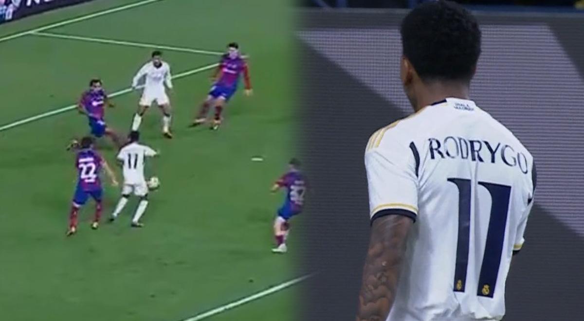 Gol de Rodrygo Real Madrid vs Barcelona EN VIVO DIRECTV Sports ...