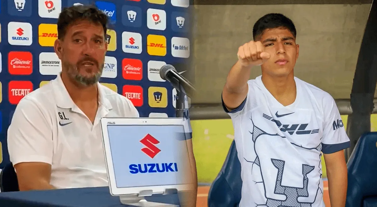 The coach of Pumas UNAM gave strong reasons for not giving Piero Quispe his debut against FC Juarez for the 2024 Clausura tournament.