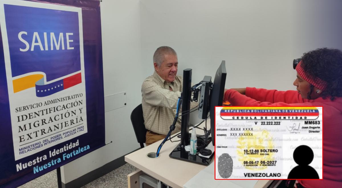 ¿Los adultos mayores necesitan cita en el SAIME para sacar la cédula ...