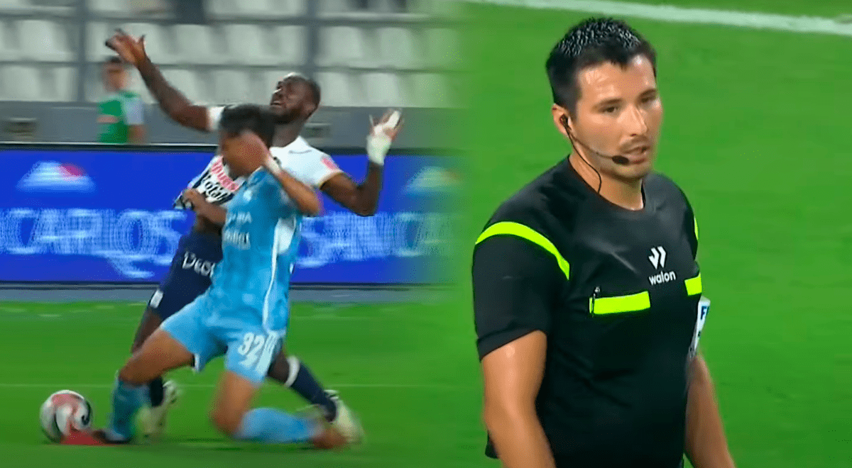 Guilty of Cecilio Waterman?  Former FIFA referee criticized Kevin Ortega for his actions in the Alianza vs. Lima match.  Game Crystal