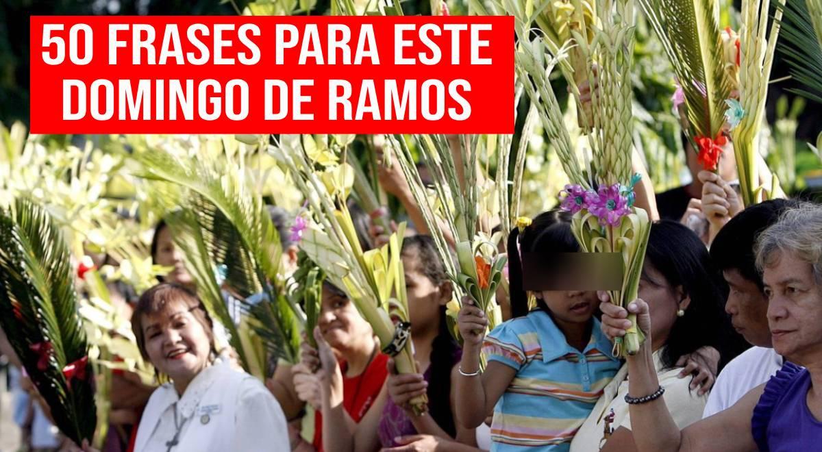 Frases domingo de ramos: 50 mensajes cortos para dedicar y reflexionar ...