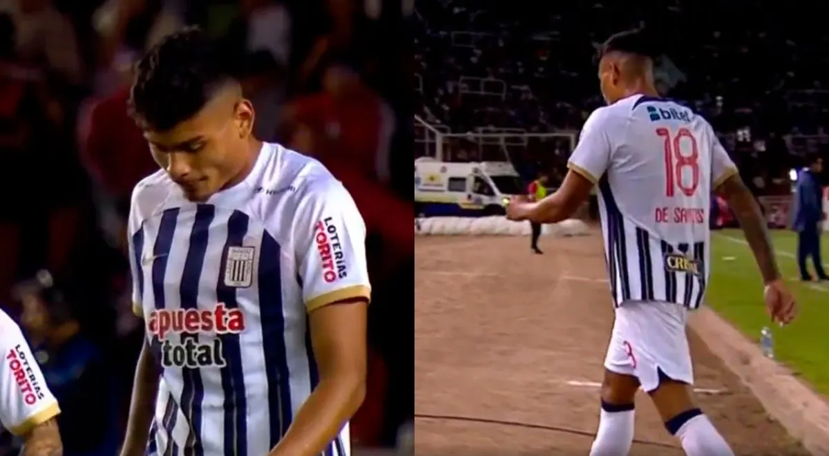 Lima Alliance |  Alejandro Restrepo lost patience and asked Jeriel de Santis to replace him after a deflected shot