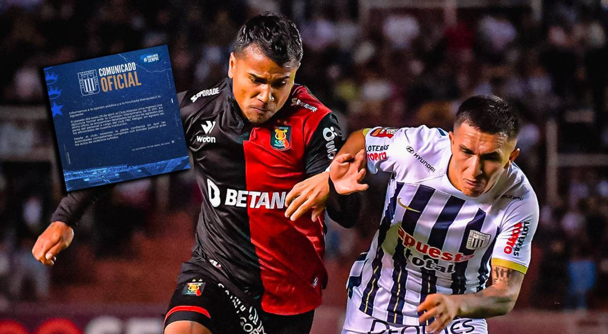 Alianza Lima condemns Melgar staff's aggression against their fans in Arequipa