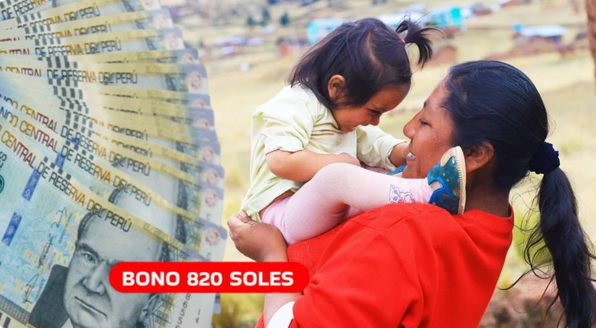 NUEVO BONO de 820 soles que puedes COBRAR HOY siguiendo la GUÍA de solo ...
