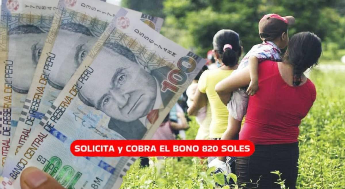 NUEVO BONO de 820 soles activo para las familias peruanas: ¿Hay LINK ...