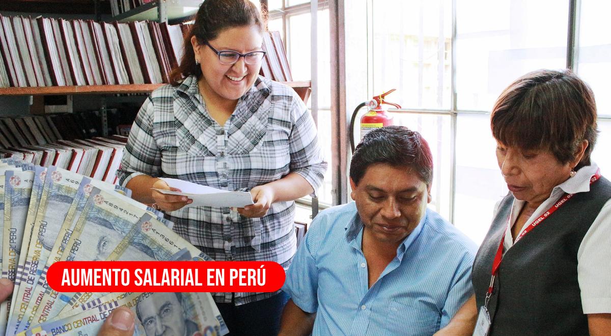 AUMENTO de sueldo para trabajadores del Estado: Gobierno dispuso monto ...