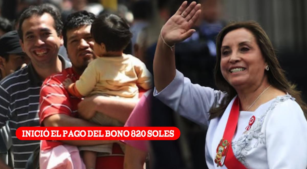Buena noticia para los peruanos: se están entregando el BONO 820 soles ...