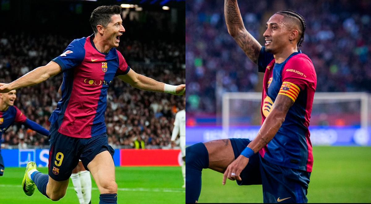 Gol de Barcelona vs Real Madrid EN VIVO ONLINE GRATIS: Raphinha y ...