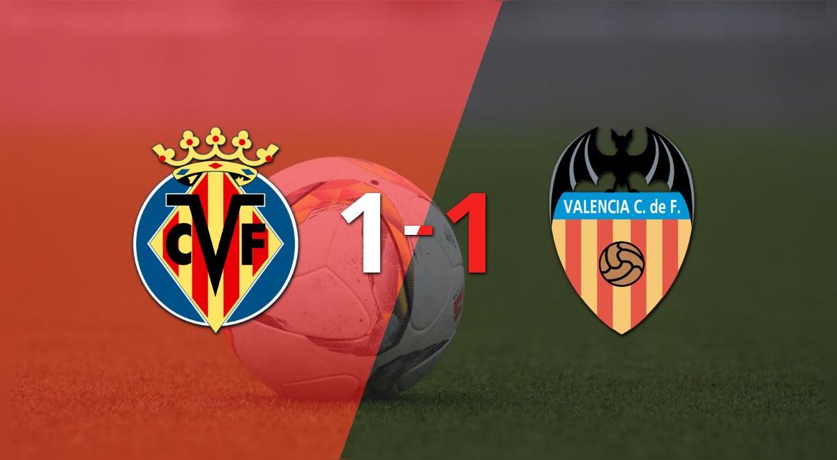 Villarreal y Valencia igualan 1-1 en el derbi de la Comunitat lrdtf