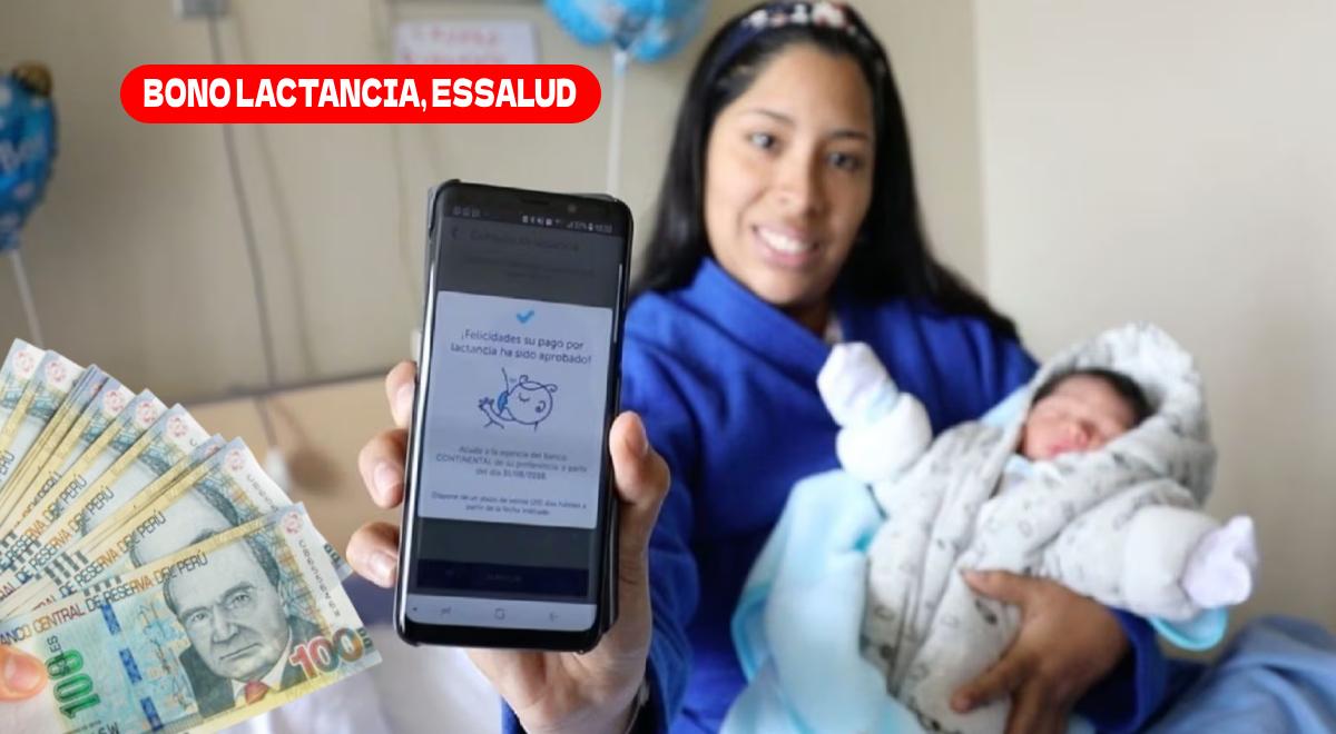 Bono de lactancia EsSalud: pasos para activar el beneficio económico y ...