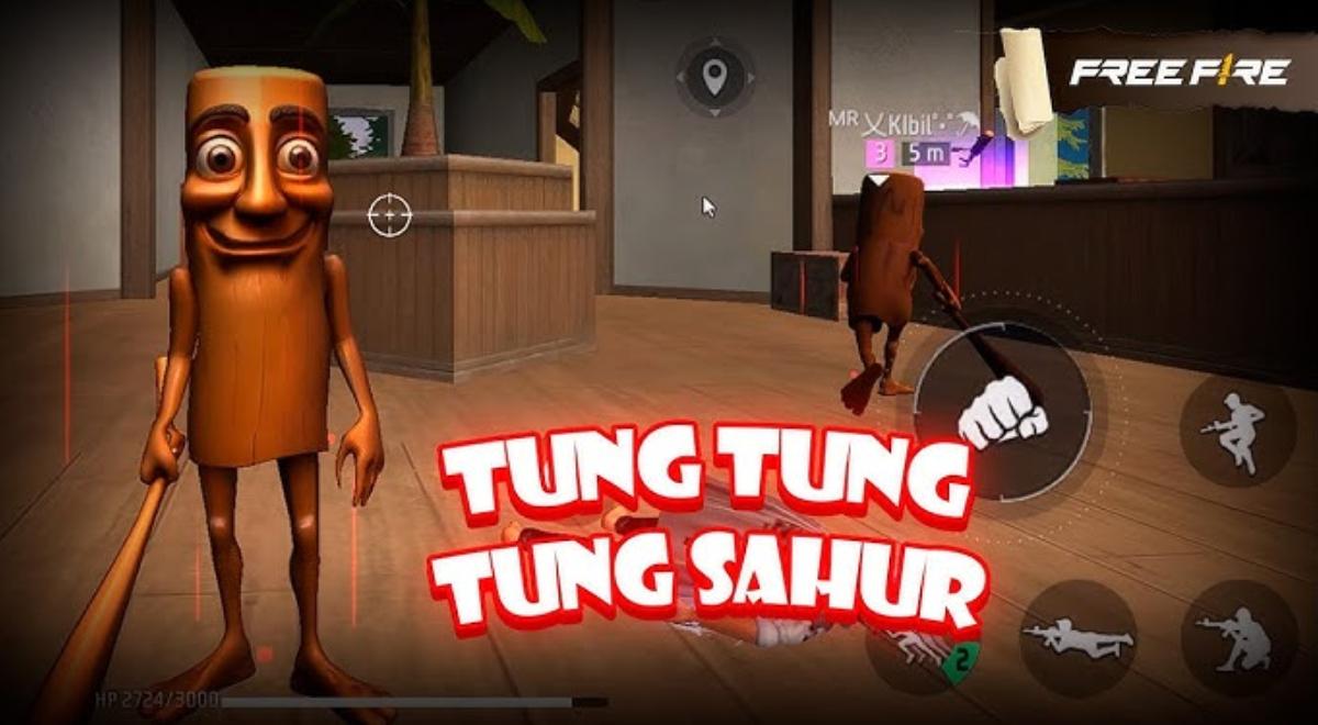 Cómo conseguir la skin de Tung Tung Sahur en Free Fire rápido y fácil