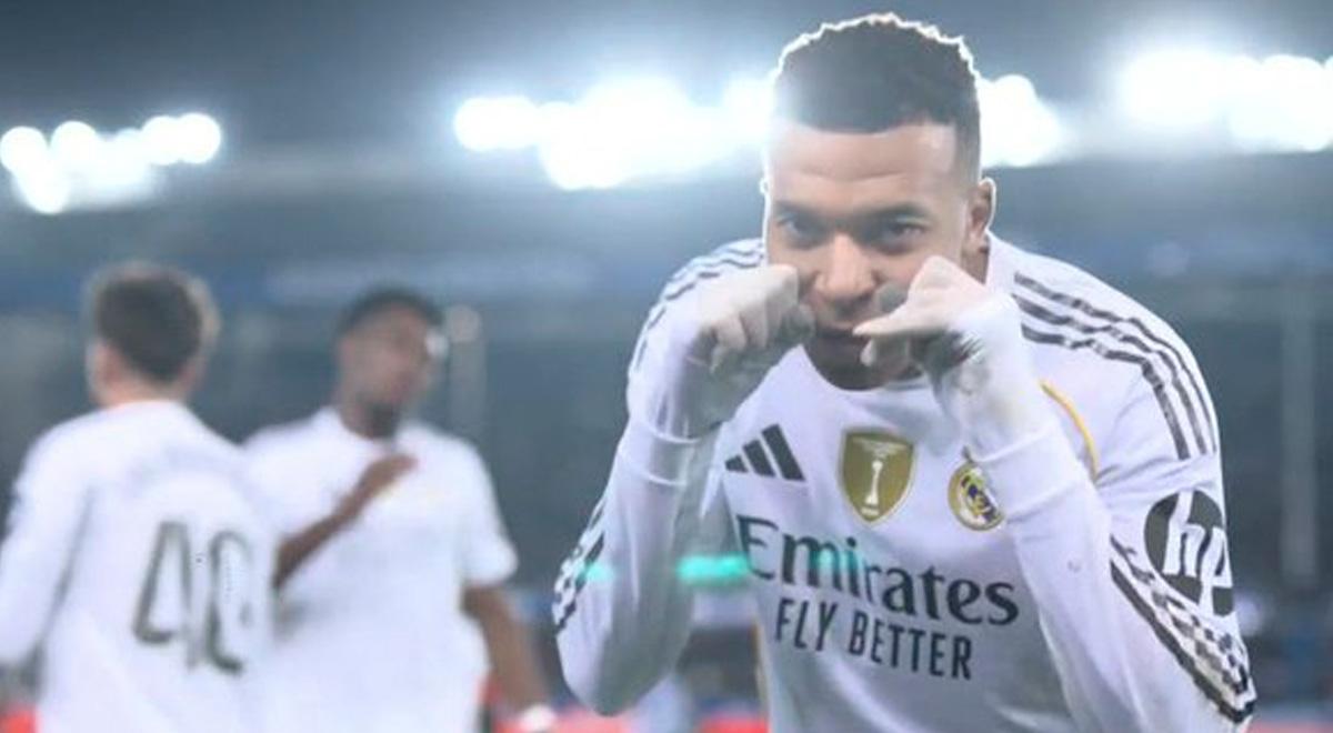 Gol de Kylian Mbappé Real Madrid vs Alavés EN VIVO ESPN: resultado 1 a ...