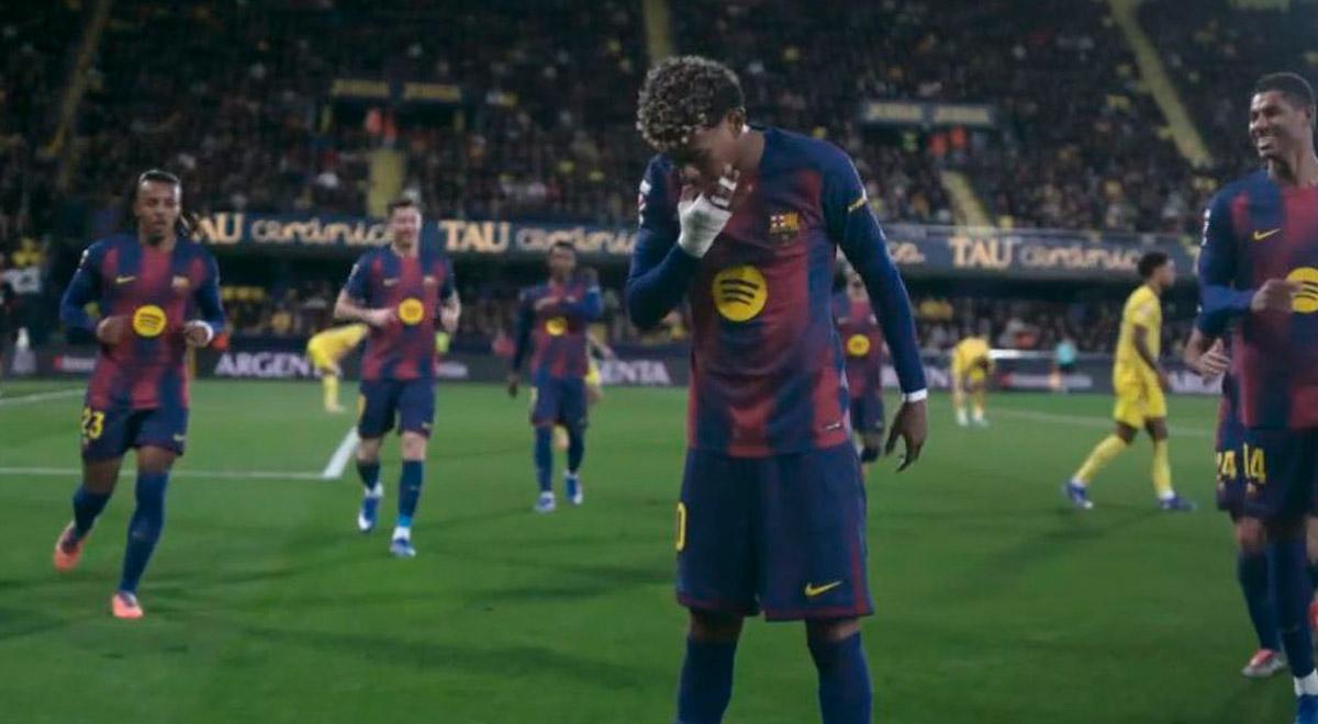 Gol de Lamine Yamal Barcelona vs Villarreal EN VIVO ONLINE GRATIS ...