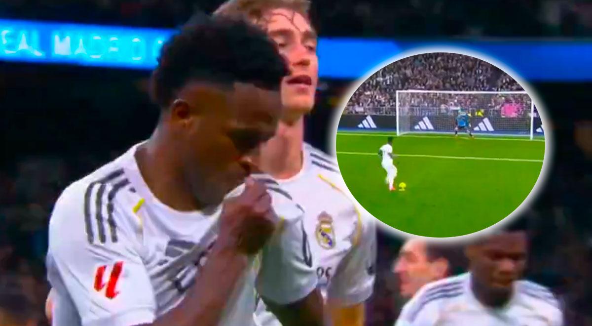 Gol de Vinicius Jr. Real Madrid vs Real Sociedad: resultado 2-1 por ...