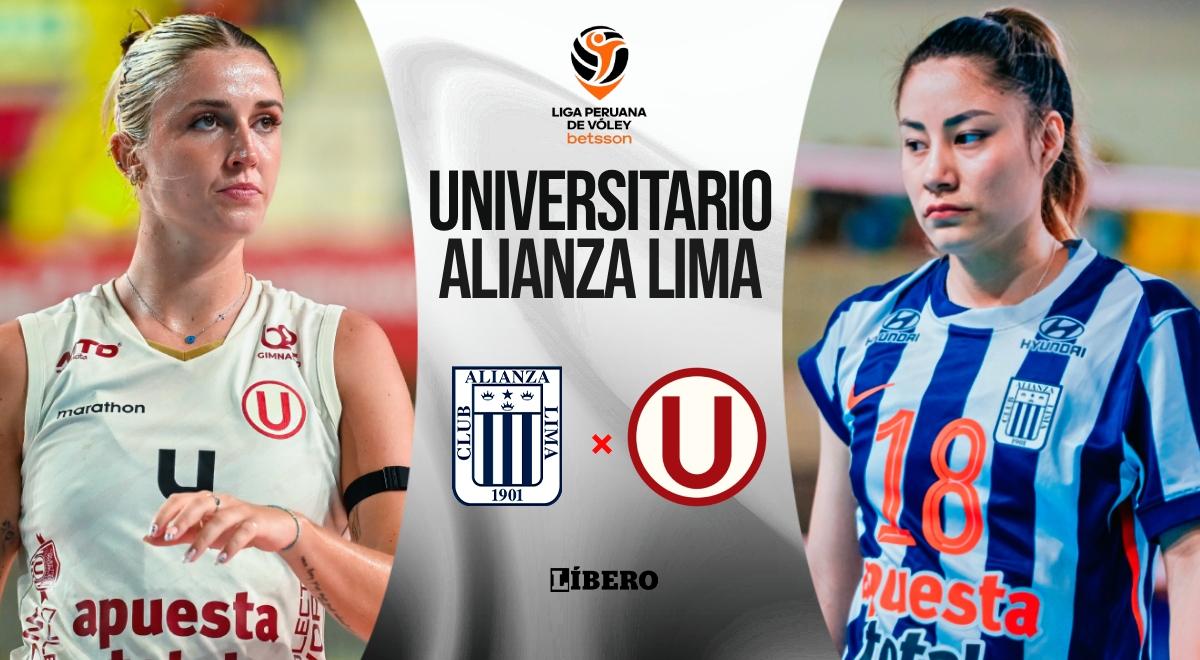 Alianza Lima vs Universitario EN VIVO por Liga Peruana de Vóley: pronósticos, horarios y dónde ver