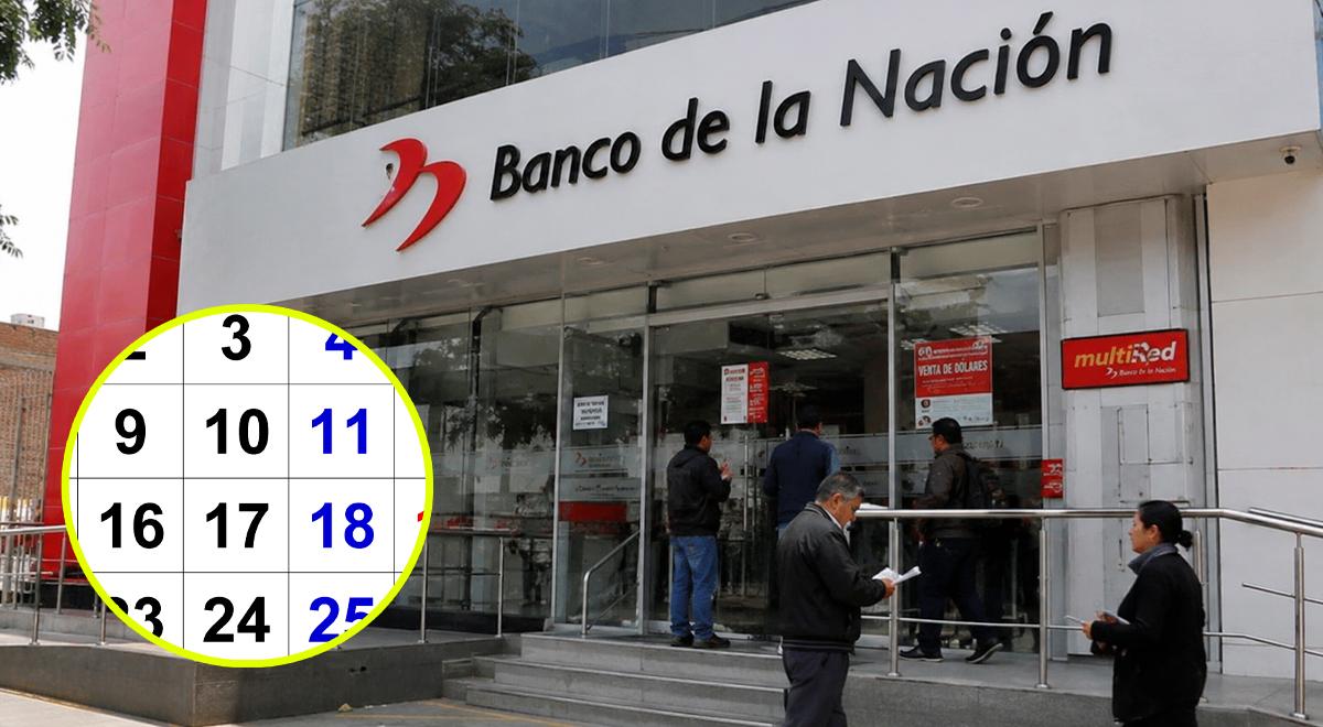 Cronograma de pagos julio 2026 del Banco de la Nación: fechas de sueldos y