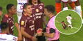 José Carabalí es expulsado en Universitario ante Ayacucho FC.