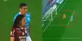 Irven Ávila se perdió el primer gol de Sporting Cristal ante Universitario en la última del primer tiempo.