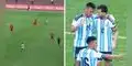 Gol de Argentina para el amistoso ante Angola en Luanda
