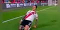 Sebastián Driussi anotó el 1-0 de River Plate sobre Gimnasia.