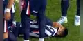 Marco Huamán deja llorando el terreno de juego tras fuerte falta de Nequecaur. Foto: L1 Max