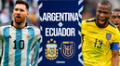 Argentina vs. Ecuador amistoso EN VIVO: cuándo juegan, hora, canal y pronóstico