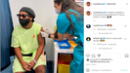 Ronaldinho fue vacunado contra la COVID-19 en Dubai