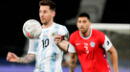 Mira TyC Sports gratis, Argentina vs Chile EN VIVO: ST, 1-1 por Copa América 2021