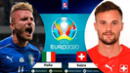 Italia vs Suiza EN VIVO DirecTV: PT 1-0 partido por la fecha 2 de la Eurocopa