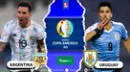 Argentina vs Uruguay EN VIVO PT 1 - 0: ver TV Pública por internet