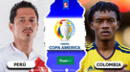 Vía América TV EN VIVO, Perú vs. Colombia: 0-0 GRATIS por Copa América