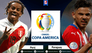 Ver DiRECTV Sports EN VIVO, Perú vs. Paraguay: 3-2 por Copa América 2021