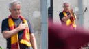 ¡Locura por Mou! José Mourinho fue recibido con un ídolo por hinchas de la Roma - VIDEO