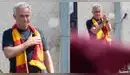 ¡Locura por Mou! José Mourinho fue recibido con un ídolo por hinchas de la Roma - VIDEO