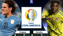 Uruguay vs Colombia EN VIVO: ¿a qué hora y canales de transmisión cuartos Copa América?