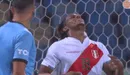 André Carrillo tras gol de Paraguay: "No puede ser"