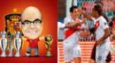 Mister Chip hizo una peculiar publicación tras clasificación de Perú a semifinales