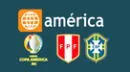 VER América TV EN VIVO por Internet, partido Perú 0-0 Brasil 1T por Copa América